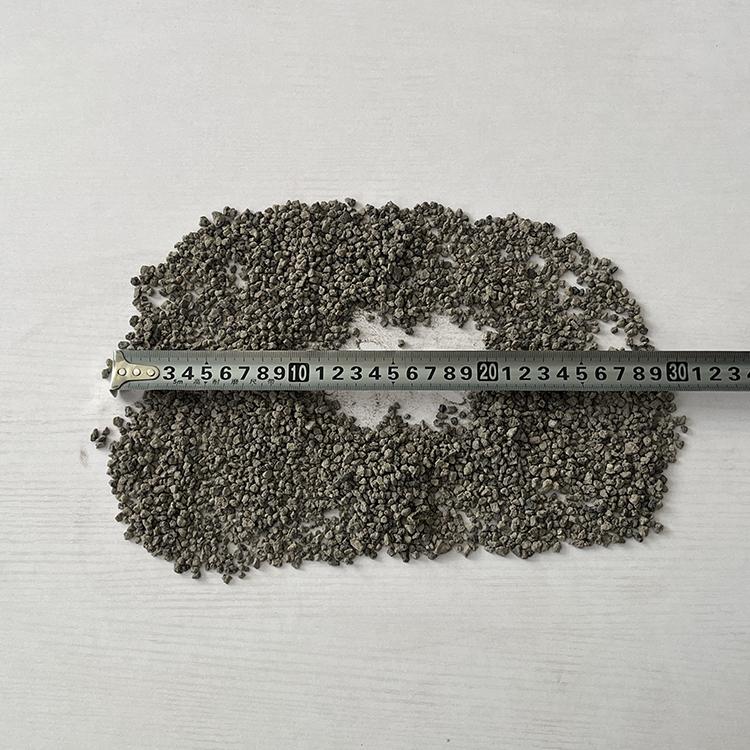 上园南苑 3-5mm黑火山岩 天然黑火山石 