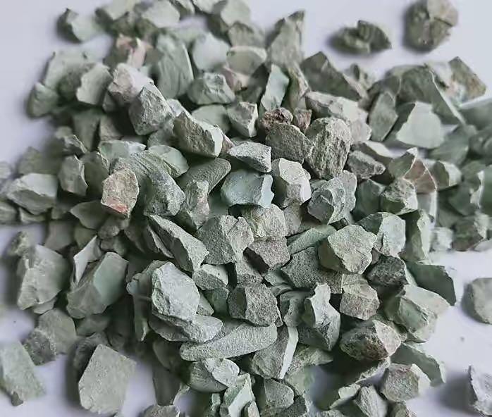 上园南苑 5-8mm绿沸石颗粒 花卉园艺用绿沸石 净化水质 饲料工业 环保材料 