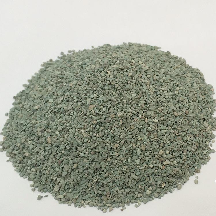 上园南苑 供应1-2mm绿沸石颗粒 花卉园艺用沸石 净化水质 饲料工业