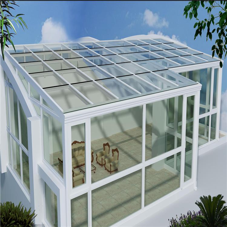 沈阳断桥铝合金阳光房 别墅露台阳光房设计