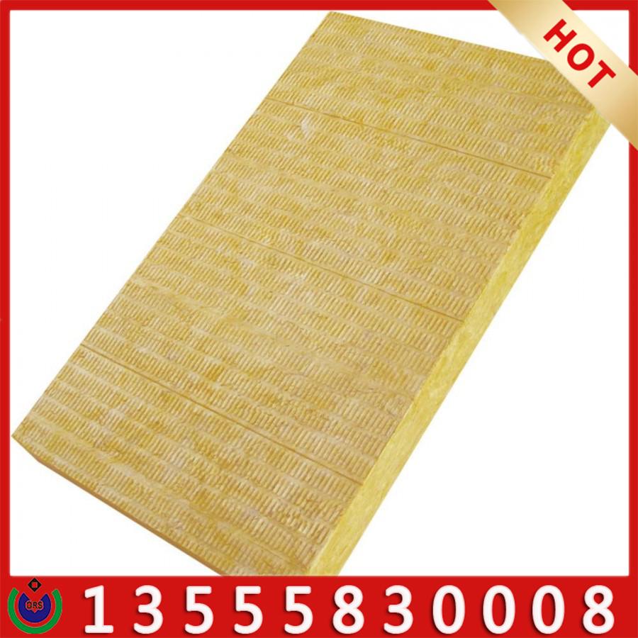 阜新铝箔贴面岩棉保温板 A级防火隔音岩棉板
