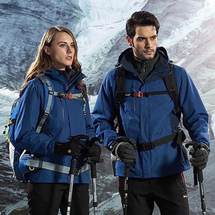 长春定制工装工服 ZKSD-C01泰森狼全热封三合一两件套冲锋衣 