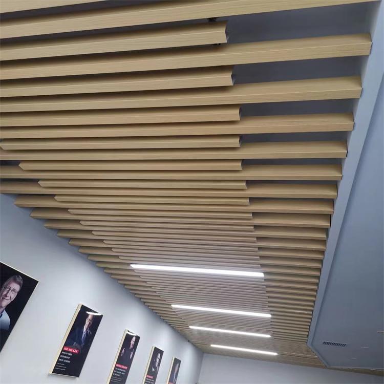 U型铝方通 室内吊顶幕墙定做 防水防潮易装易卸