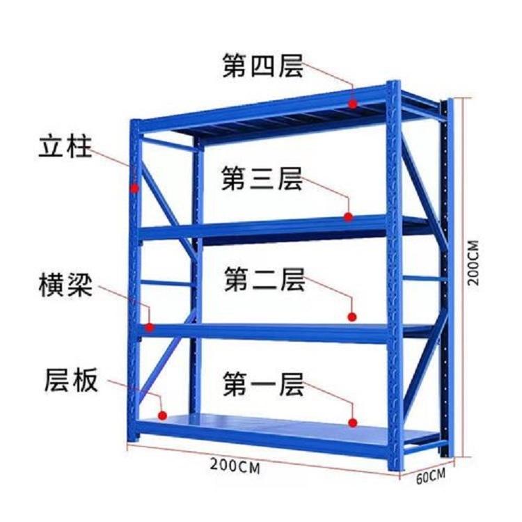 容大 仓库组合式轻型中型重型货架 仓储库房货架定制