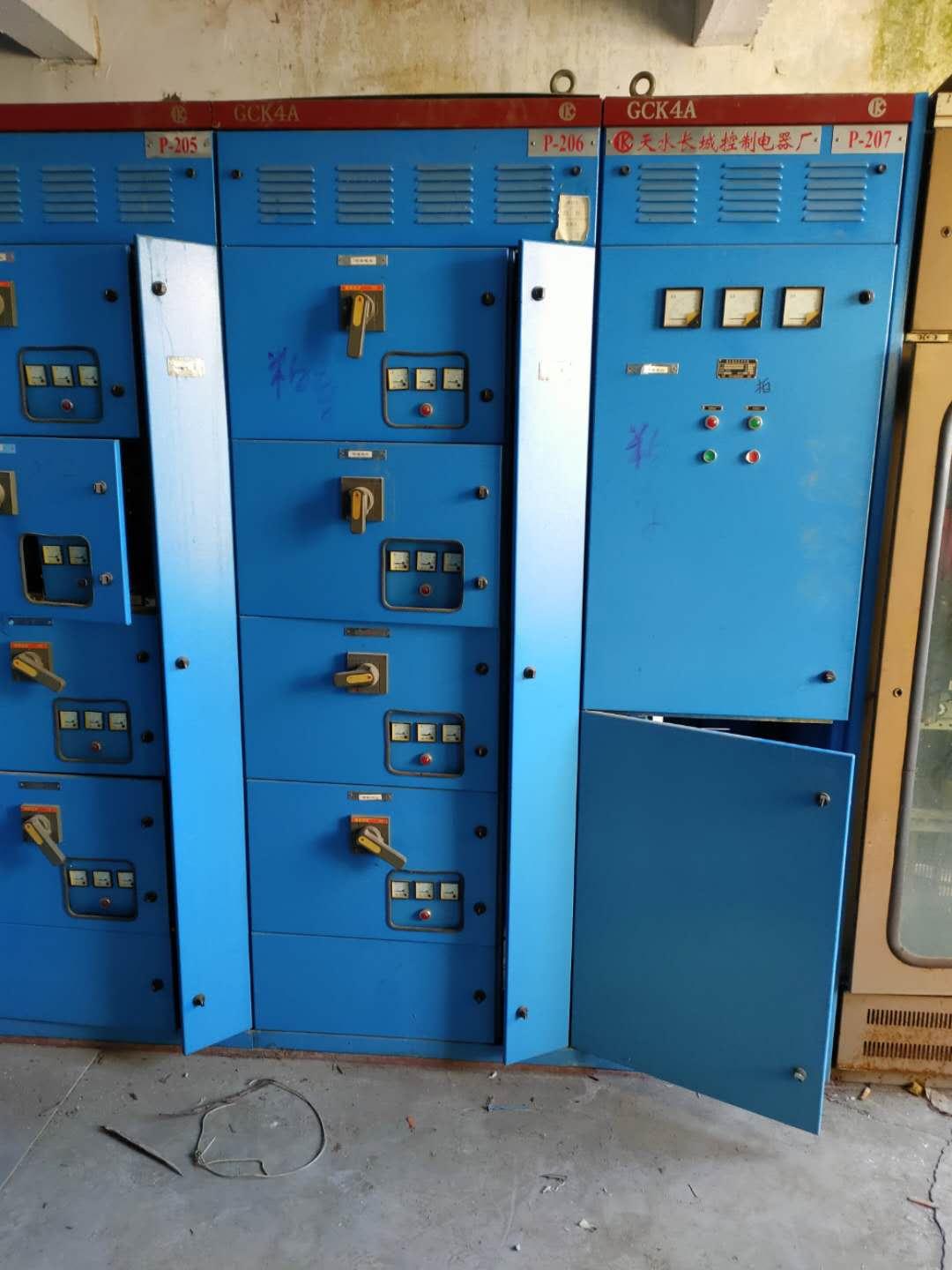 配电柜回收，天水长城控制电器厂，GCK4A，配电柜组网，大型配电柜