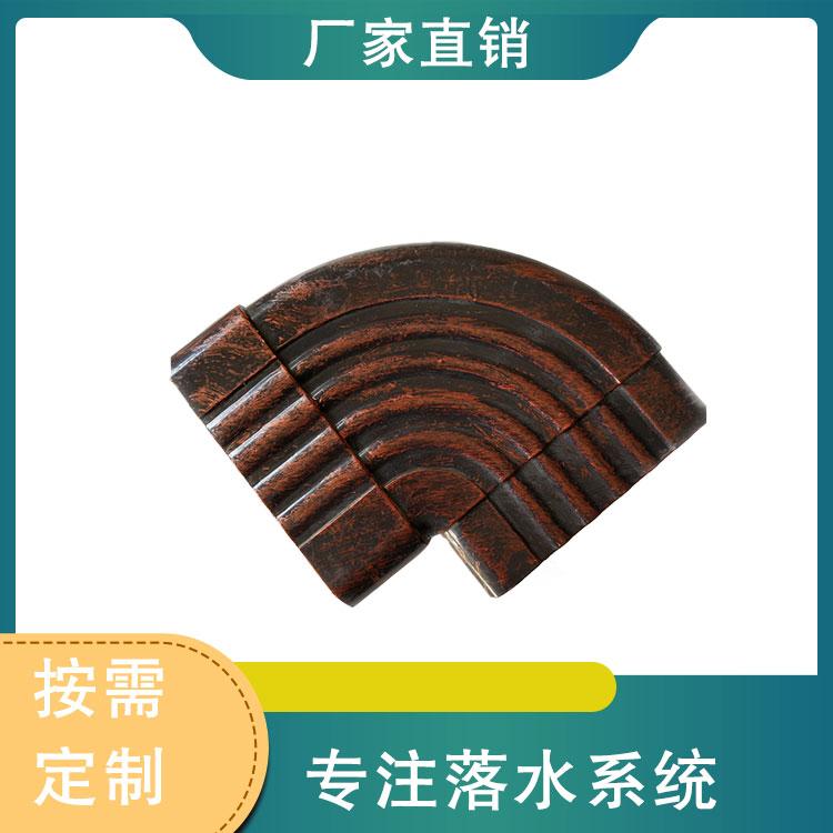 沈柏落水系统邢台彩铝落水管来图定制厂家直销