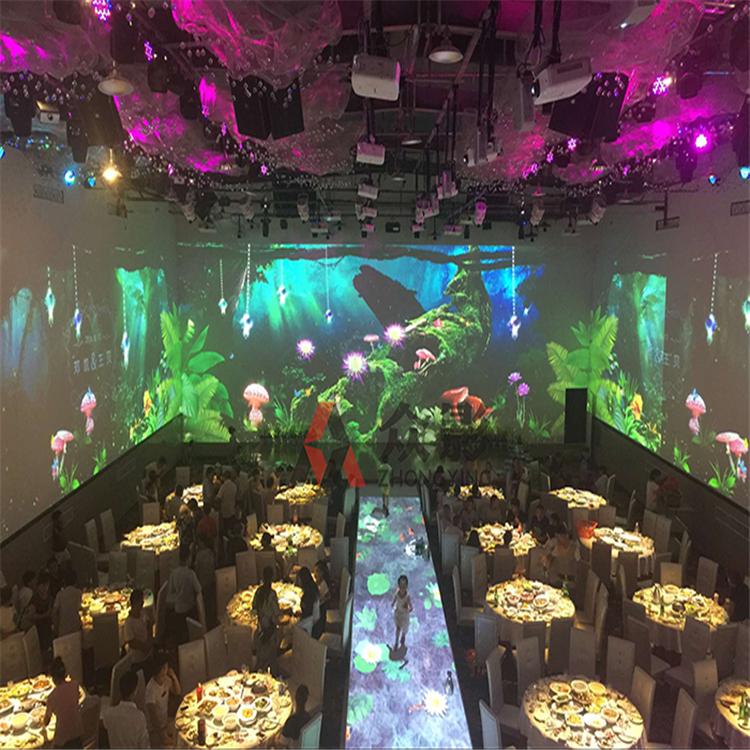 全息沉浸式宴会厅 上门安装 增值税发票 方案正品行货 全国上门演示效果