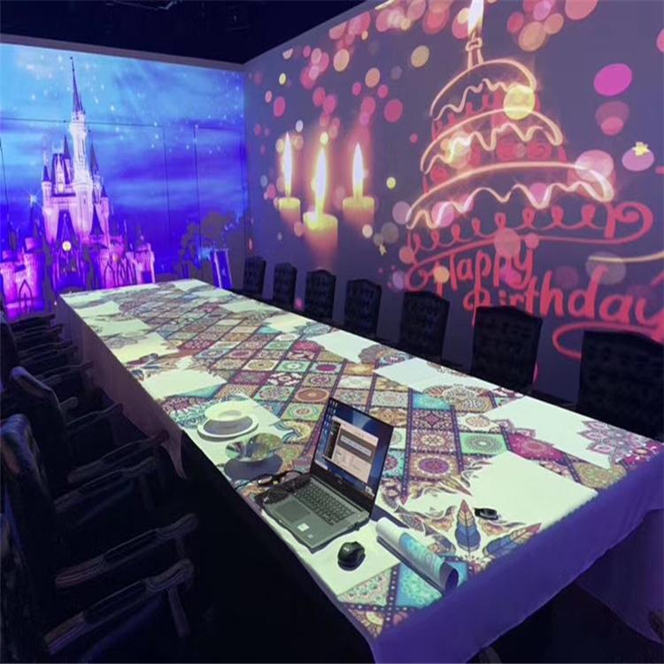 全息投影沉浸式3D会所/包房/餐厅 上门安装 增值税发票 方案正品行货 全国上门演示效果