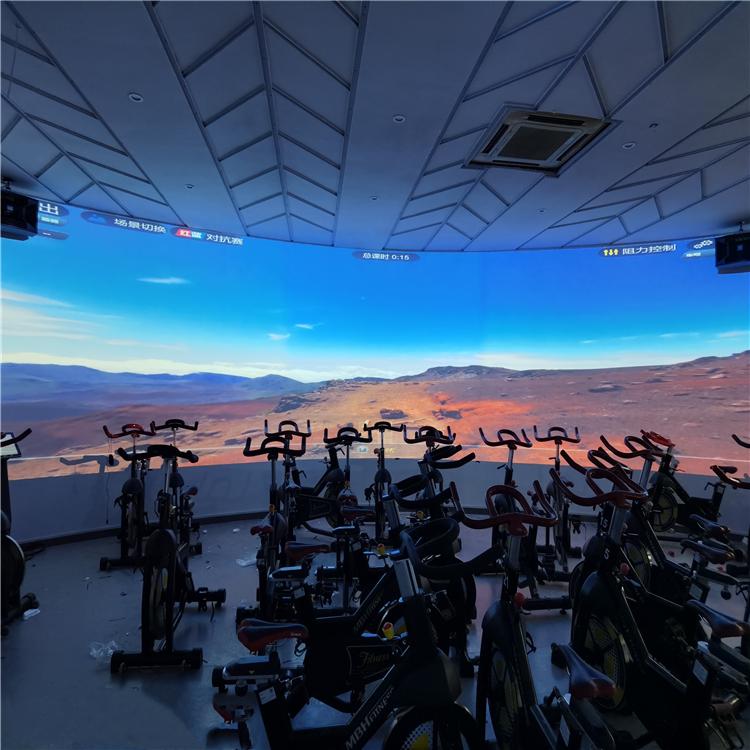 智能全息动感单车 全息投影单车 超级炫酷 全息互动投影整装