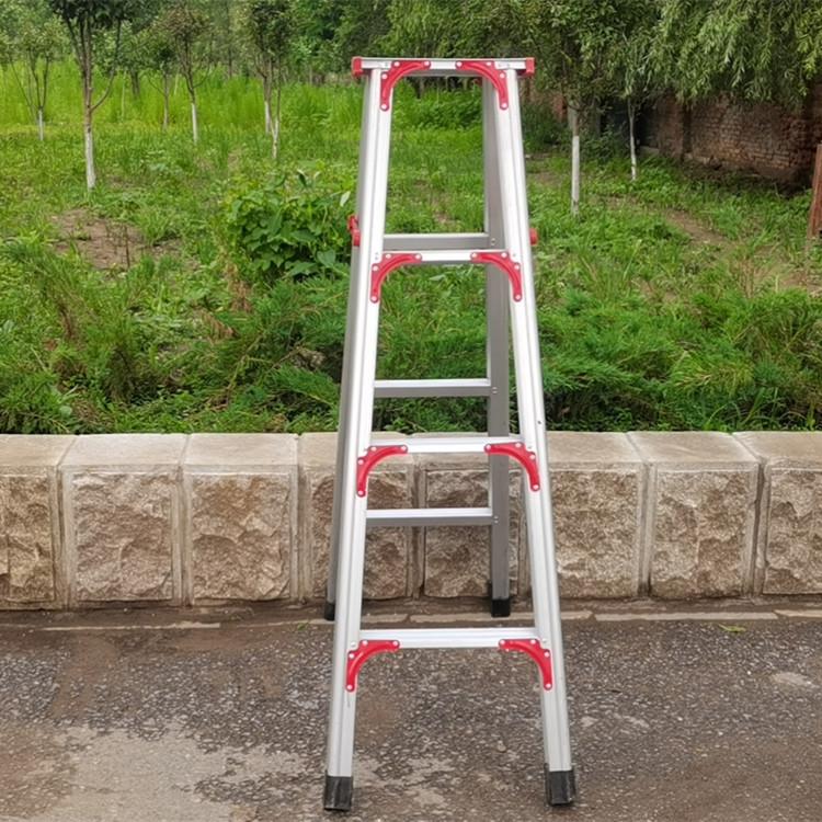 沈阳折叠梯伸缩梯关节梯人字梯 双侧多功能家用梯 安稳耐用厂家定制