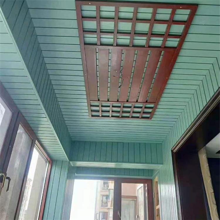 沈阳桑拿板吊顶 木材施工厂家