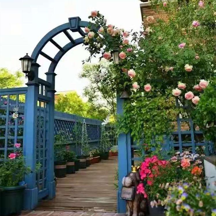 防腐木门斗加工定制厂家  防腐木欧式组合花架款式多样  批发价格