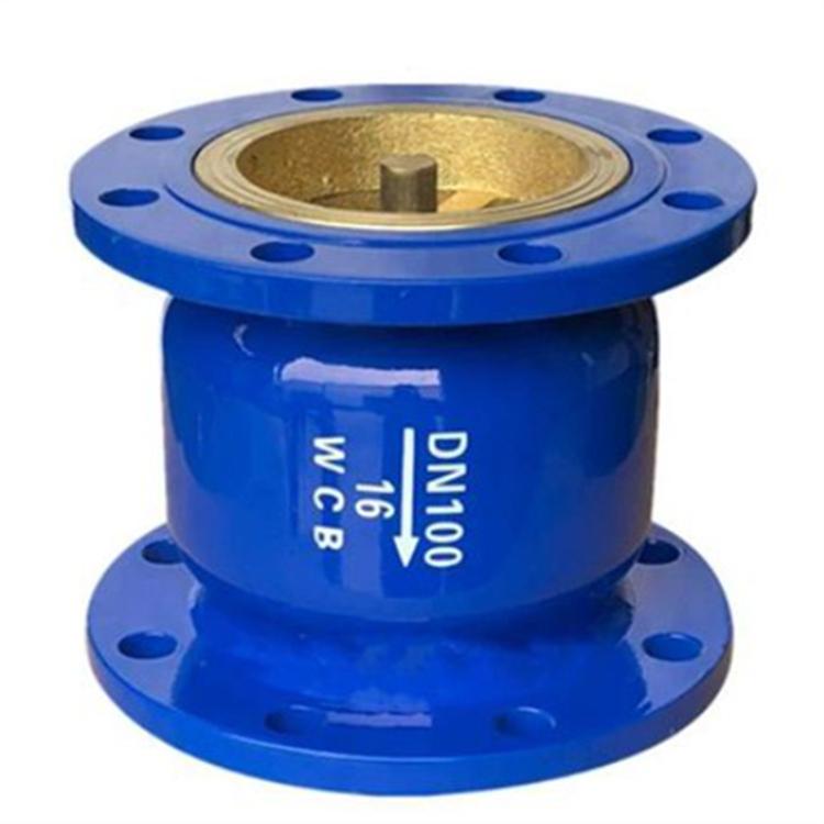 消音止回阀 WCB消音立式单向逆止阀 球墨消声 可支持定制