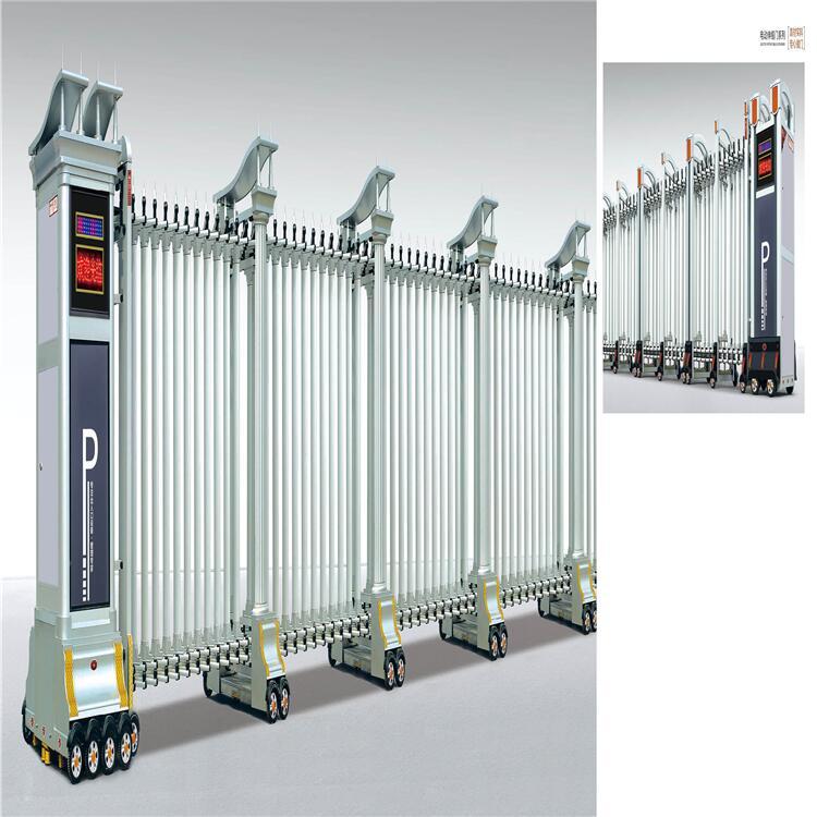 伸缩门不锈钢伸缩门电动伸缩门厂家直销