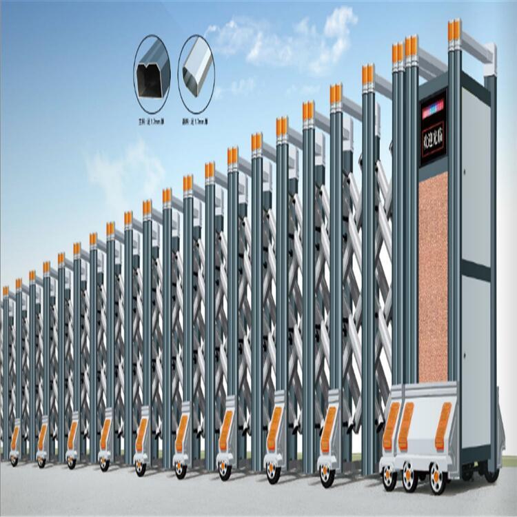 沈阳伸缩门厂家批发零售 沈阳伸缩门价格优惠品质优良 伸缩门 电动伸缩门