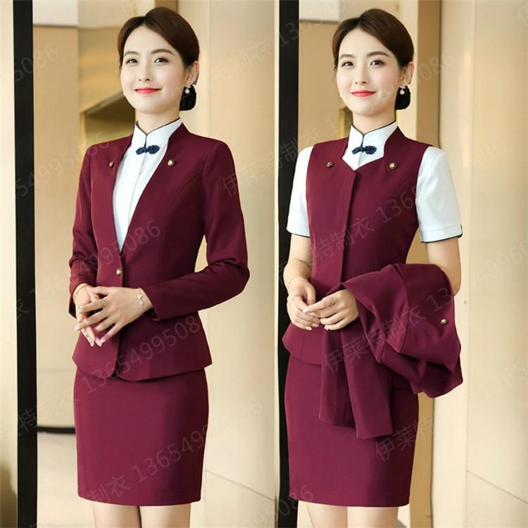 办公室西服套装 职业西服专业西服高档西服批发定做 沈阳伊莱特