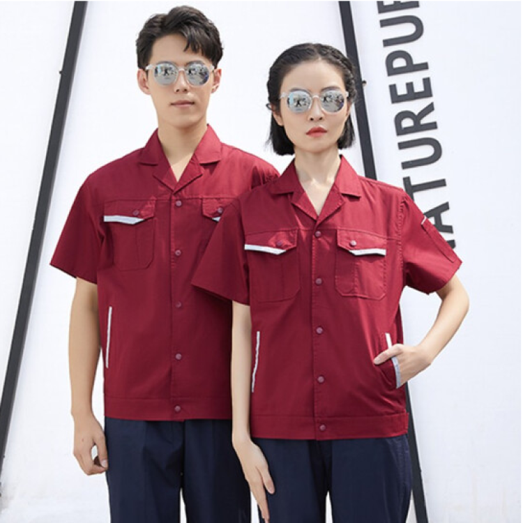 定做工厂工作服 沈阳服装厂支持夏季工作服套装批发定做