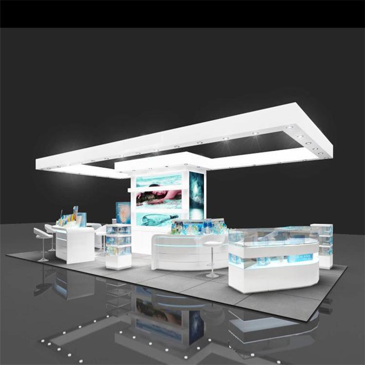 博展 化妆品展示柜定制 化妆品柜台 厂家直销