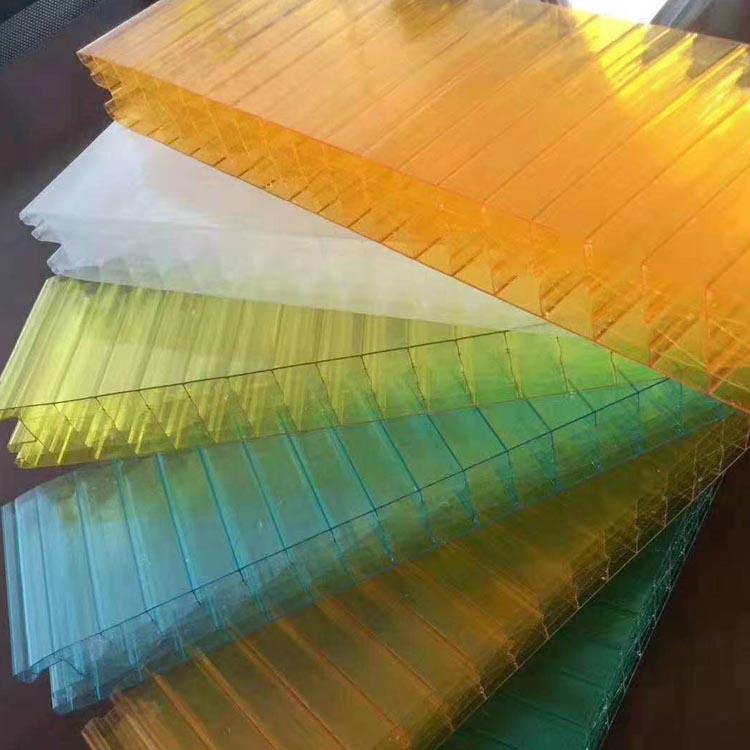 40mm插接阳光板 插接PC板 插接口设计 大型采光天幕墙板