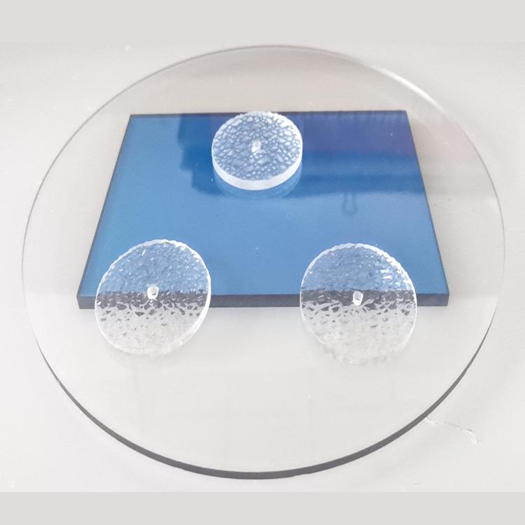 透明磨砂亚克力板有机玻璃制品定制隔离挡板加工激光PS板压克力板
