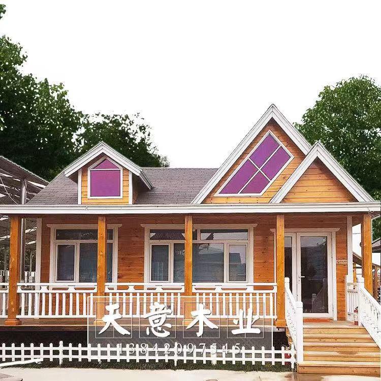 吉林四平通化户外木屋  碳化木亭廊  门楼  长廊  天意园林免费设计 自有施工团队