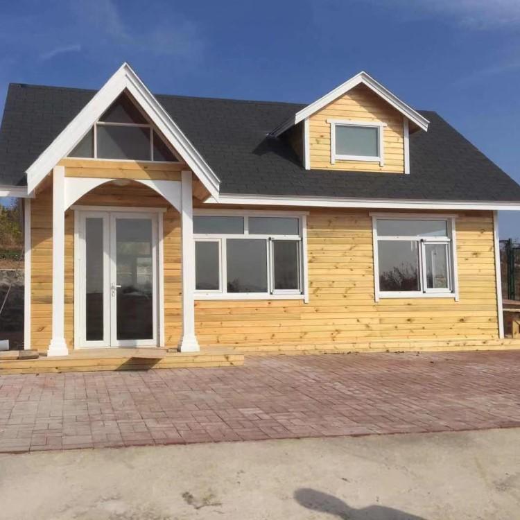 沈阳防腐木木屋   公园防腐木碳化木景观木屋定做    吉林防腐木别墅厂家