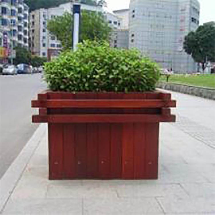 沈阳防腐木花箱   碳化木花箱  塑木花箱 供应13842097545