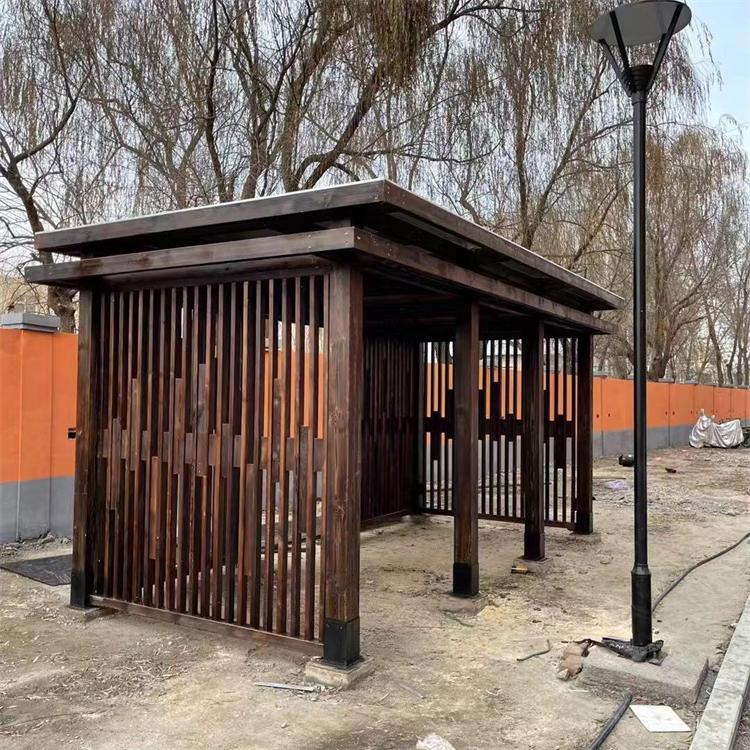 沈阳防腐木凉亭定做 小区公园广场庭院中式古建凉亭 精选大厂支持定制
