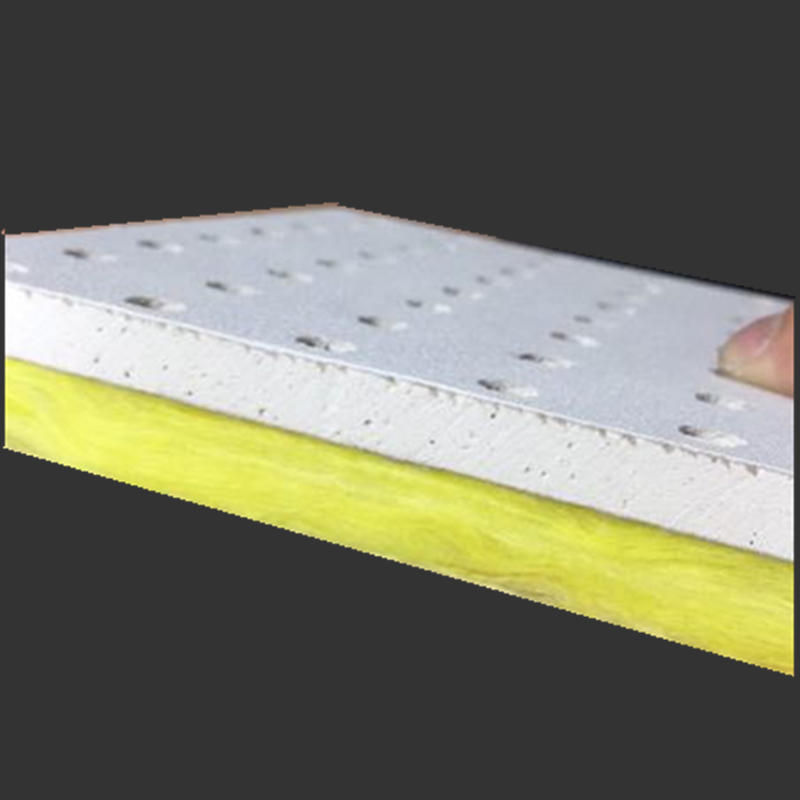 厂家直销专用石膏穿孔吸音板 穿孔吸音复合板价格 穿孔吸音覆膜板用途