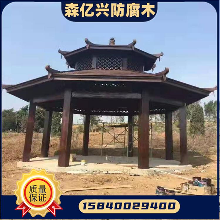 黑龙江防腐木凉亭 内蒙古防腐木凉亭厂家
