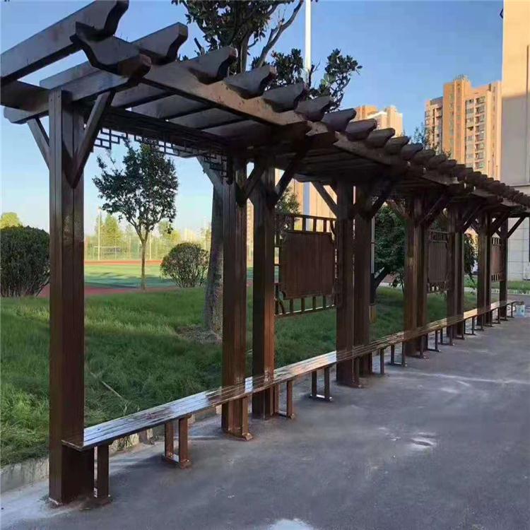 防腐木 防腐木制品 防腐木定制 凉亭 廊架 围栏