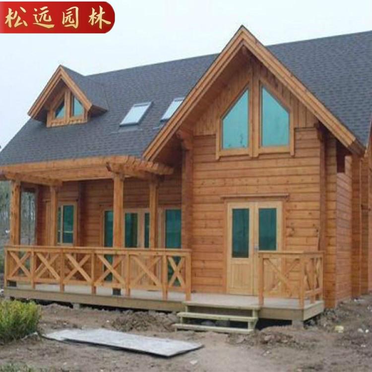 仿古民宿小木屋房子 客栈售货亭景区木屋厂家定制 沈阳木屋定做