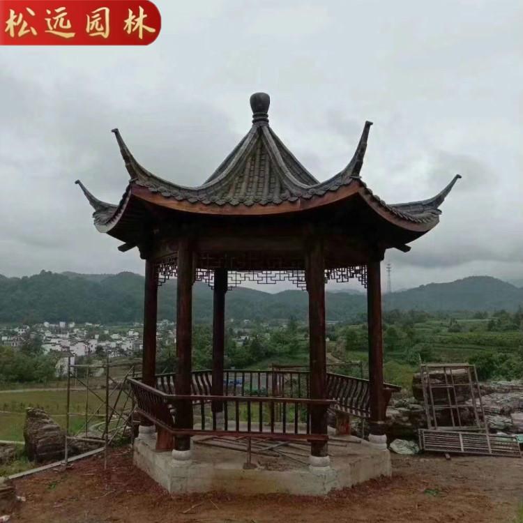 沈阳防腐木凉亭 松远园林免费设计上门量尺按需定制