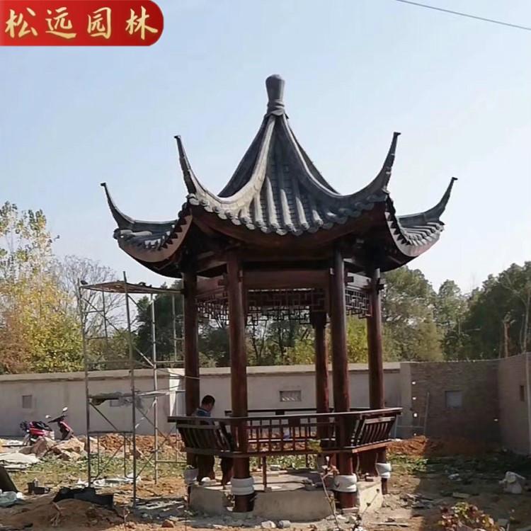 沈阳防腐木凉亭 松远园林免费设计上门量尺按需定制
