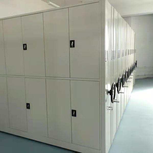 沈阳密集架 钢制档案柜 手摇密集架