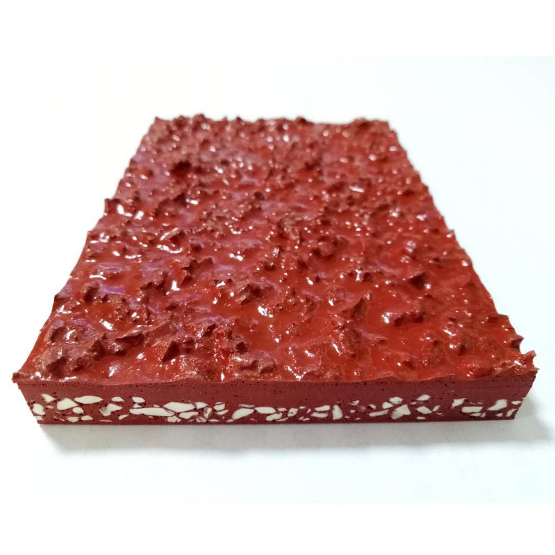 高学校操场绿色环保13mm混合型塑胶跑道【Taidis泰迪斯】epdm颗粒面层材料