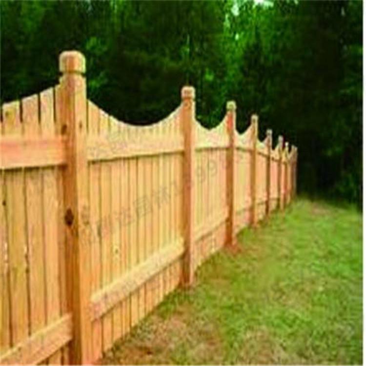 户外防腐木围栏 防腐木围栏 防腐木碳化木栅栏 定制厂家