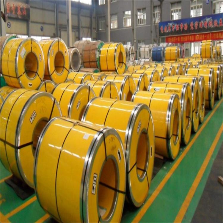 316不锈钢卷材 厚度0.35-3.0MM 开平分卷拉丝钢卷