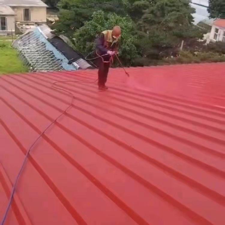 彩钢瓦喷漆 彩钢板喷漆翻新施工 彩钢顶喷漆 彩钢房盖喷漆