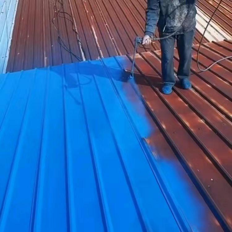铁岭市彩钢瓦翻新喷漆 铁岭彩钢板喷漆 铁岭钢结构厂房喷漆  铁岭彩钢房盖喷漆  铁岭厂房屋面喷漆