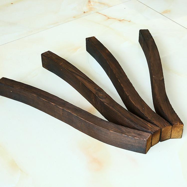 厂家直销批发S弯靠背美人靠防腐木 碳化木
