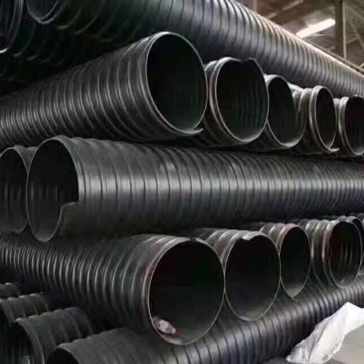 PE钢带管 齐齐哈尔PE管  各种口径钢带管排污钢带管厂家