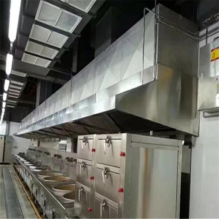 沈阳厨房管道设备油烟排风工程 厨房净化设备定制厂家