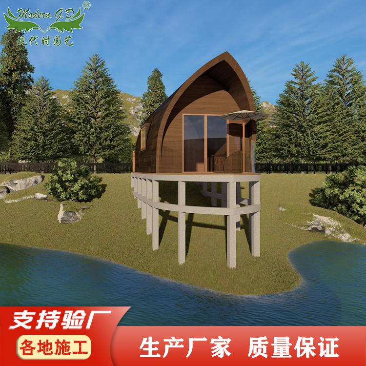 装配式圆型房 民宿水上船屋观光船房屋户外泡沫房 海上保温帐篷屋