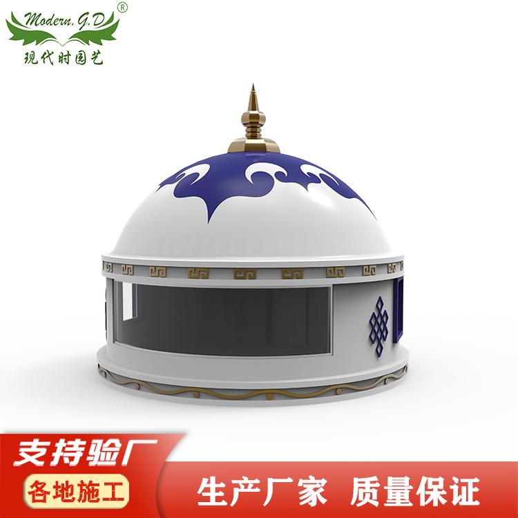 弧形窗款蒙古包观景房 户外野营帐篷 牧民帐篷 民族帐篷 厂家直供