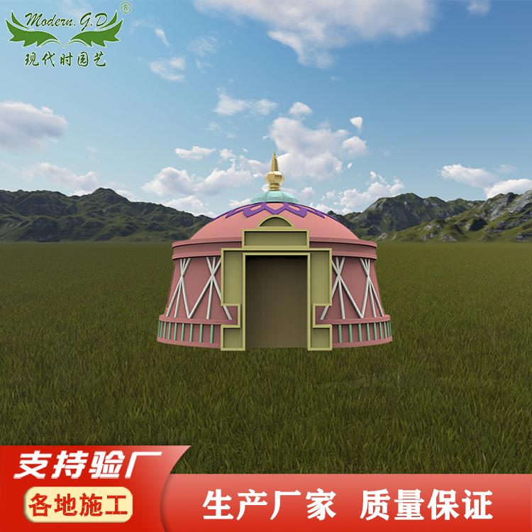 厂家直供野营圆顶帐篷 网红酒店度假景区蒙古包 快速组装集成房屋
