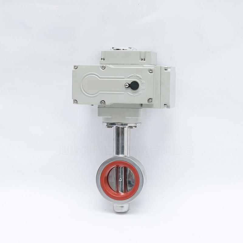 电动不锈钢食品级对夹蝶阀d971x-16p沈阳不锈钢电动阀厂家