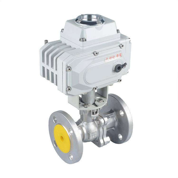 电动不锈钢304法兰球阀美标化工部Q941F-16P生产厂家直销