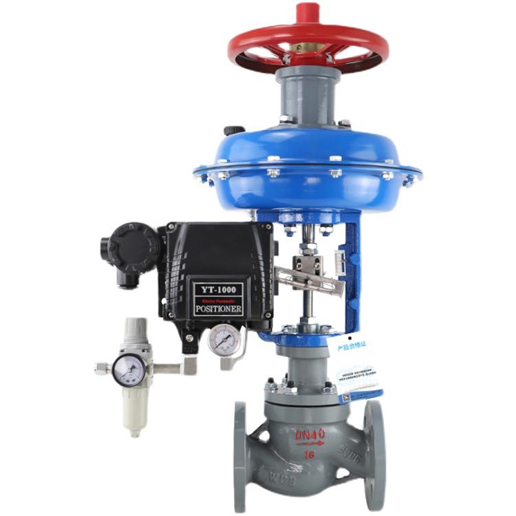 气动控制阀ZXP带手轮控制蒸汽导热油比例流量压力温度自动控制阀