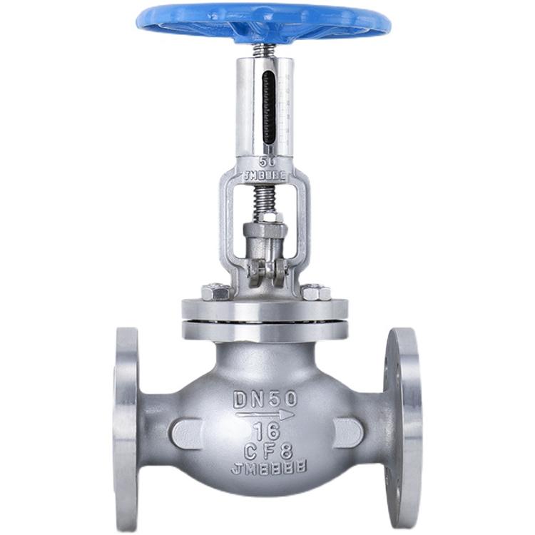 手动调节阀T40H不锈钢节流阀手动流量调压阀铸钢蒸汽导热油比例阀